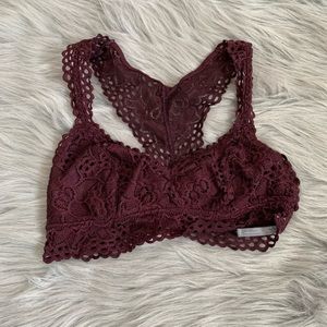 Aerie racerback bralette size medium